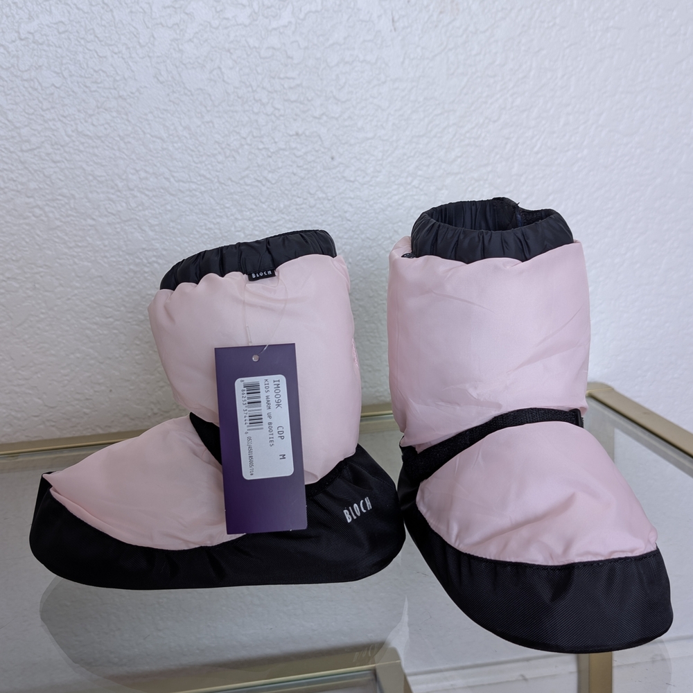 Bloch Pink and Black Kids Shoes